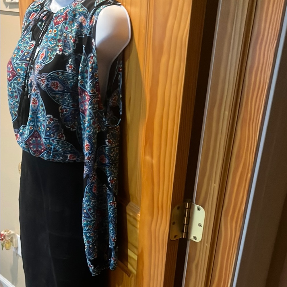 Nicole by Nicole Miller Slit Sleeve Dress - Picture 6 of 12